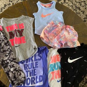 Lot of 2T Nike Toddler Girl